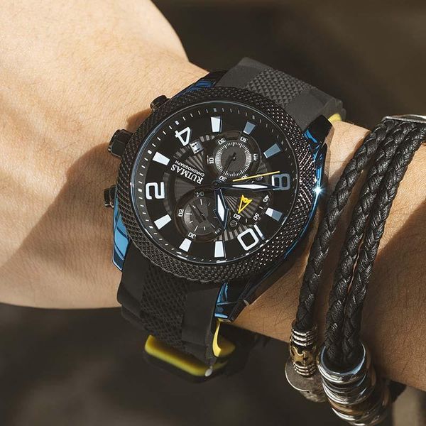 wristwatches ruimas quartz individuality watch men waterproof hardlex mirror sport man's wristwatch luminous, calendar, stop, Slivery;brown
wristwatches ruimas quartz individuality watch men waterproof hardlex mirror sport man's wristwatch luminous, calendar, stop, Slivery;brown