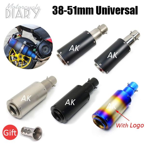 universal 38-51mm for motorcycle ak exhaust modified scooter db killer bike pipe racing modified ak cbr650 r1 r3 r6 motorcross
universal 38-51mm for motorcycle ak exhaust modified scooter db killer bike pipe racing modified ak cbr650 r1 r3 r6 motorcross