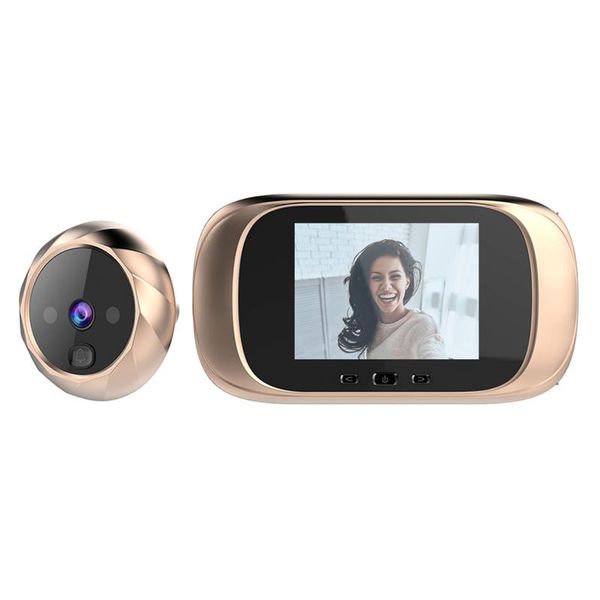 2.8 inch lcd color screen digital video doorbell camera smart electronic peephole night vision door video camera viewer
2.8 inch lcd color screen digital video doorbell camera smart electronic peephole night vision door video camera viewer