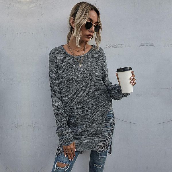 women's sweaters gray goth women sweater winter lady pullover hole hollow out cool long split irregular length gothic knitted top, White;black
women's sweaters gray goth women sweater winter lady pullover hole hollow out cool long split irregular length gothic knitted top, White;black