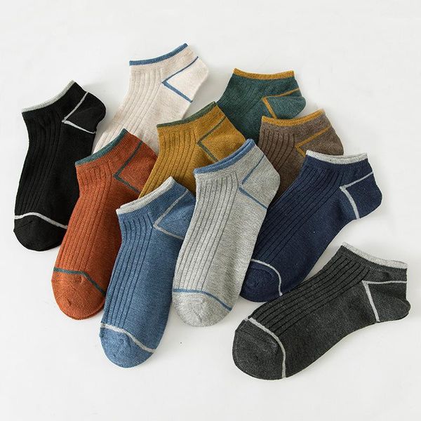 men's socks 5 pair asakuchi short summer breathable mens street wear brand sports comfort stripe cool harajuku chausette homme, Black
men's socks 5 pair asakuchi short summer breathable mens street wear brand sports comfort stripe cool harajuku chausette homme, Black