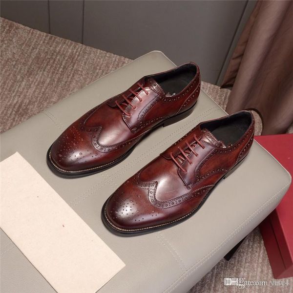 men leather shoe oxford leather men's luxury dress shoes business flat shoes breathable men's banquet wedding shoes plus size, Black
men leather shoe oxford leather men's luxury dress shoes business flat shoes breathable men's banquet wedding shoes plus size, Black