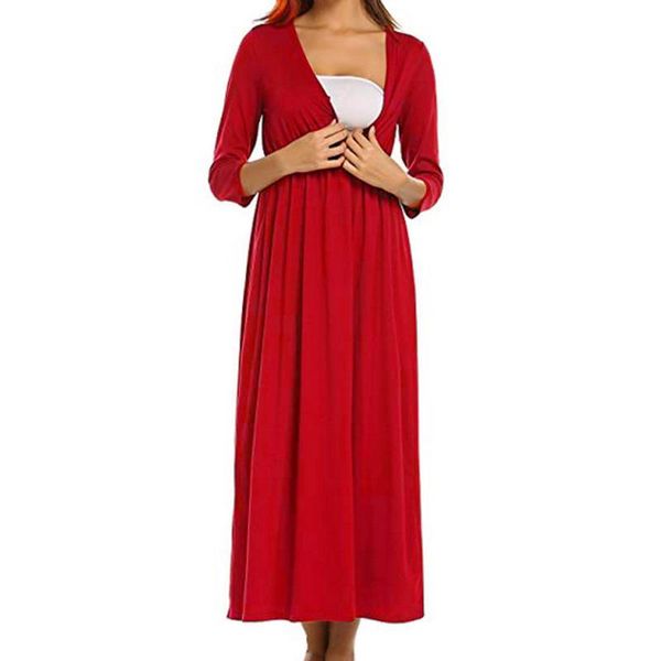 casual dresses 2021 fashion summer dress female women solid v-neck three quarter sleeve maternity pregnant elbise robe vestidos, Black;gray
casual dresses 2021 fashion summer dress female women solid v-neck three quarter sleeve maternity pregnant elbise robe vestidos, Black;gray