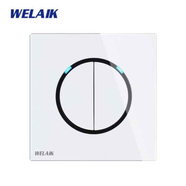 smart home control welaik uk standard-crystal glass-panel push-button-switch wall-light switch ac110-250v 2gang-1way b1721w
smart home control welaik uk standard-crystal glass-panel push-button-switch wall-light switch ac110-250v 2gang-1way b1721w