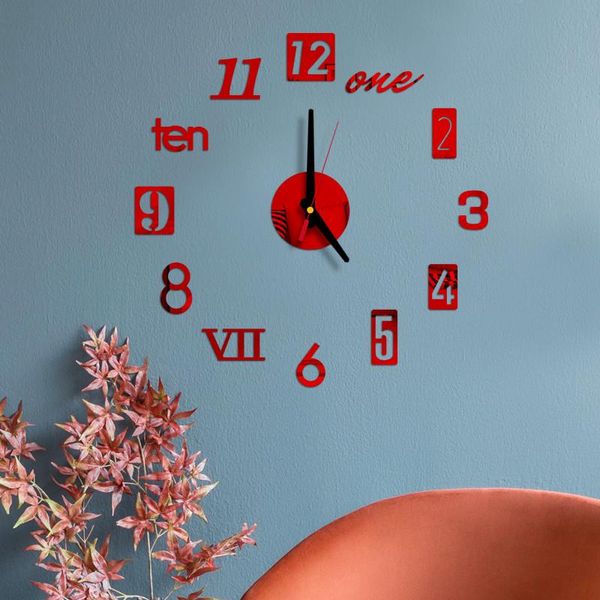 wall clocks modern design diy clock 3d mirror surface sticker home office decor large wall-clock mute digital big
wall clocks modern design diy clock 3d mirror surface sticker home office decor large wall-clock mute digital big