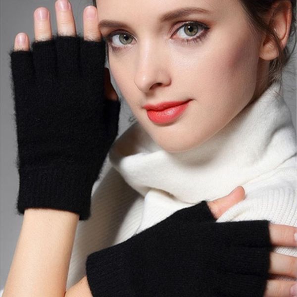 fingerless gloves winter for women cashmere half finger soft wool typing female mittens driving girls gift, Blue;gray
fingerless gloves winter for women cashmere half finger soft wool typing female mittens driving girls gift, Blue;gray