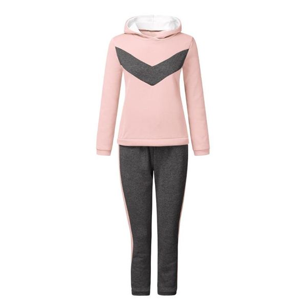 women's hoodies & sweatshirts women leisure long sleeve winter suit fitness splicing clothes 2pc sport tracksuit set female outfit swe, Black
women's hoodies & sweatshirts women leisure long sleeve winter suit fitness splicing clothes 2pc sport tracksuit set female outfit swe, Black