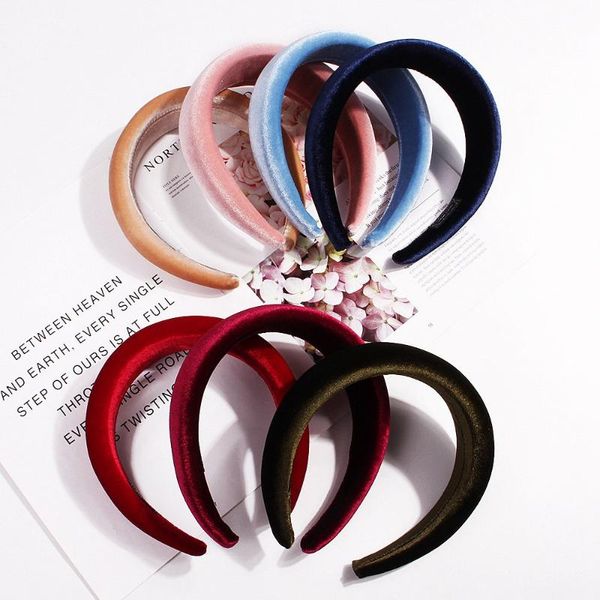 five fingers gloves 2021 women thick sponge bezel velvet vintage head band lady hoop wide hairbands woman headbands korean girls hair access, Blue;gray
five fingers gloves 2021 women thick sponge bezel velvet vintage head band lady hoop wide hairbands woman headbands korean girls hair access, Blue;gray