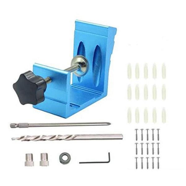 inclined hole positioner, pocket hole jig kit dowel drill woodworking punch joint angle tool carpentry locator gps
inclined hole positioner, pocket hole jig kit dowel drill woodworking punch joint angle tool carpentry locator gps