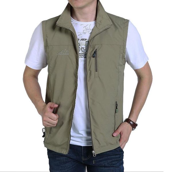 men's vests summer men casual vest quick dry tactical sleeveless jackets male lightweight breathable waistcoat outdoor travels, Black;white
men's vests summer men casual vest quick dry tactical sleeveless jackets male lightweight breathable waistcoat outdoor travels, Black;white