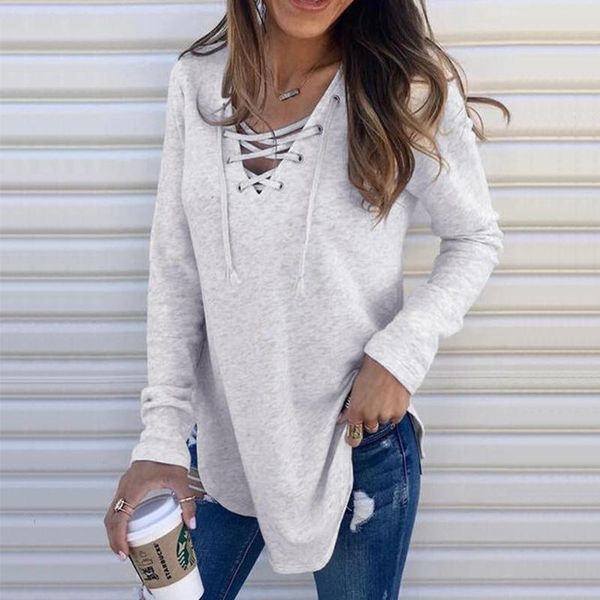 women's t-shirt 2021 vintage autumn long sleeve t shirt women cotton oversized v neck female pullover casual streetwear shirts, White
women's t-shirt 2021 vintage autumn long sleeve t shirt women cotton oversized v neck female pullover casual streetwear shirts, White