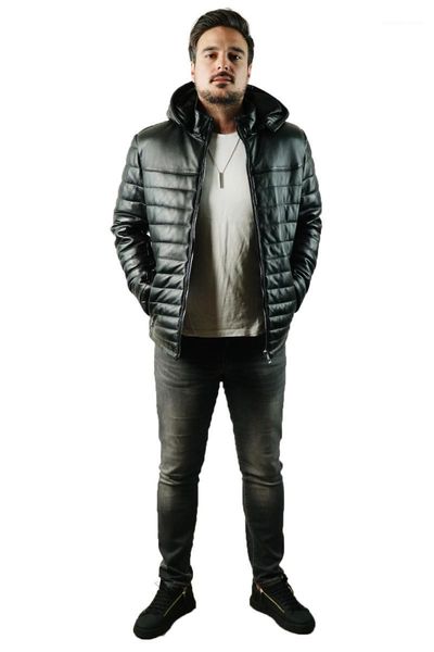 hooded inflatable genuine leather coats (leather jacket) lambskin real turkish made in turkey men's & faux, Black
hooded inflatable genuine leather coats (leather jacket) lambskin real turkish made in turkey men's & faux, Black