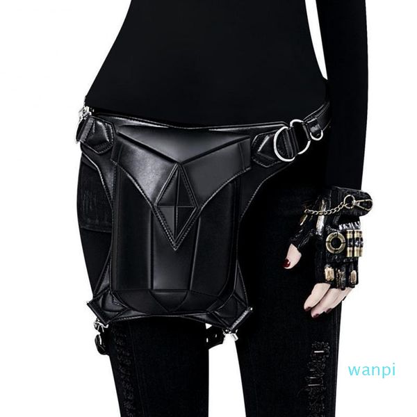 designer-yourseason black vintage ladies waist bag 2021 steampunk multifunctional pu leather female fashion shoulder belt
designer-yourseason black vintage ladies waist bag 2021 steampunk multifunctional pu leather female fashion shoulder belt