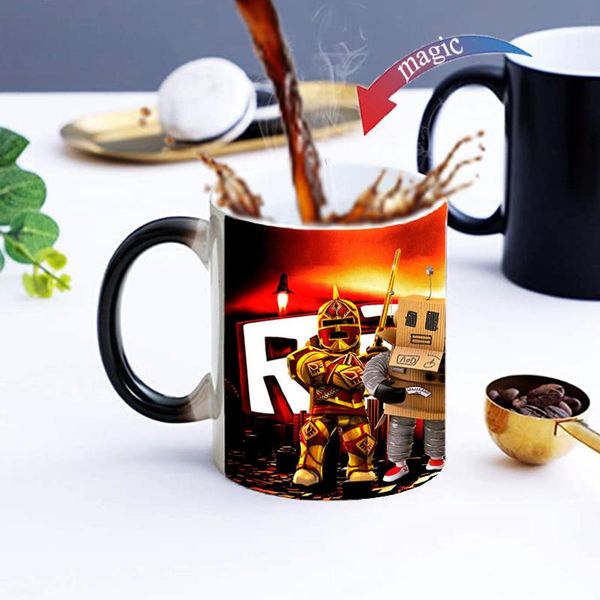 mugs 350ml creative game ceramic color changing cup, coffee milk tea cup after adding water will show a clear pattern
mugs 350ml creative game ceramic color changing cup, coffee milk tea cup after adding water will show a clear pattern