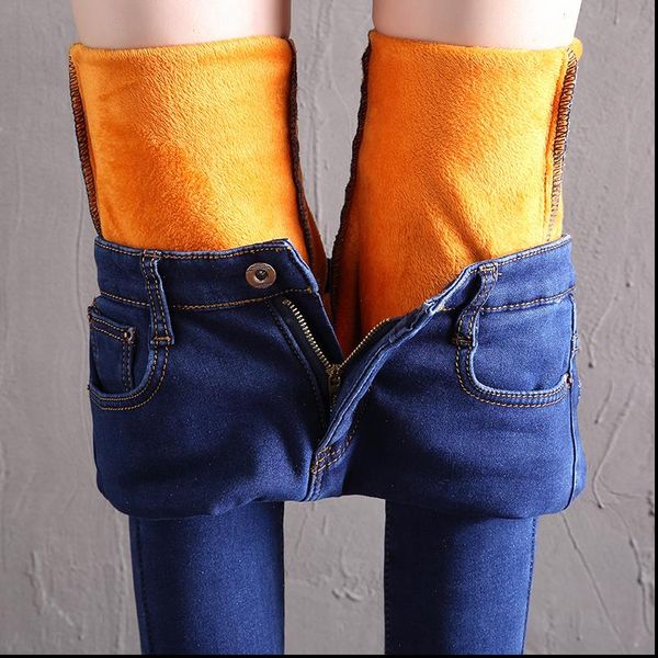 winter warm classic style fashion women jean casual plus thick velvet skinny pants black gray blue
winter warm classic style fashion women jean casual plus thick velvet skinny pants black gray blue