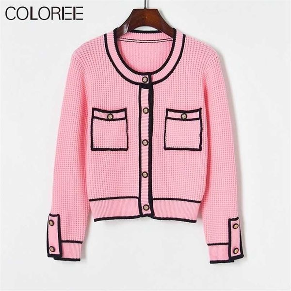 runway designers casual o-neck long sleeve knitted cardigan mujer korean style vintage sweater femme 211011, White;black
runway designers casual o-neck long sleeve knitted cardigan mujer korean style vintage sweater femme 211011, White;black