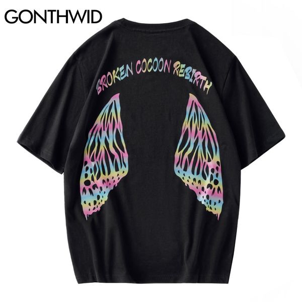 gonthwid tees streetwear hip hop men butterfly chinese print reflective short sleeve cotton t-shirts loose casual harajuku c0315, White;black
gonthwid tees streetwear hip hop men butterfly chinese print reflective short sleeve cotton t-shirts loose casual harajuku c0315, White;black