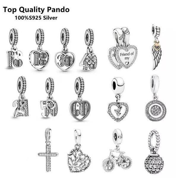 other 100% 925 sterling silver fit original pan charm bracelet 13th 18 21 50 60 70th session beads for women's christmas gift
other 100% 925 sterling silver fit original pan charm bracelet 13th 18 21 50 60 70th session beads for women's christmas gift