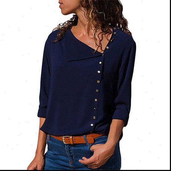 women blouse shirt chiffon irregular turn down collar solid office work white blouse work wear plus size lady shirt blouse
women blouse shirt chiffon irregular turn down collar solid office work white blouse work wear plus size lady shirt blouse
