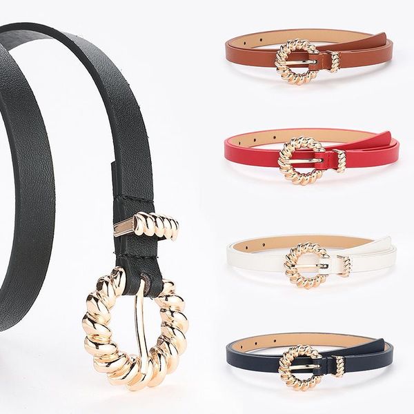 belts fashion gold round flower buckle women thin solid color pu leather waistband for ladies girls dress coat waist belt straps, Black;brown
belts fashion gold round flower buckle women thin solid color pu leather waistband for ladies girls dress coat waist belt straps, Black;brown