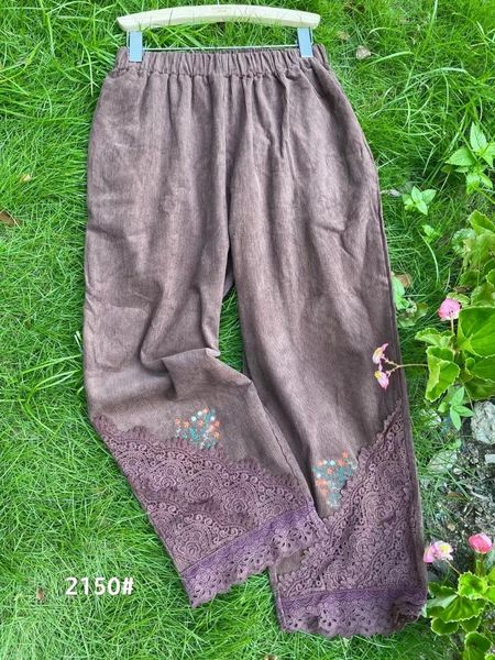 women's pants & capris mori girl vintage lace embroidered corduroy casual japan style literary loose trousers autumn, Black;white
women's pants & capris mori girl vintage lace embroidered corduroy casual japan style literary loose trousers autumn, Black;white