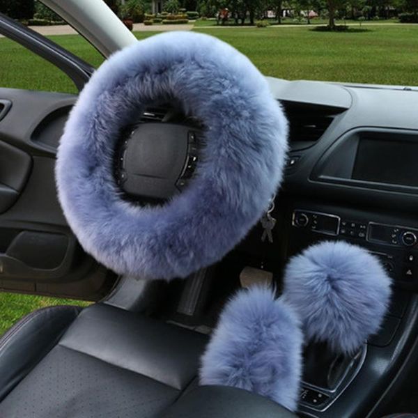 steering wheel covers 3pcs/set universal soft car wool handbrake automobiles gear cover auto accessories
steering wheel covers 3pcs/set universal soft car wool handbrake automobiles gear cover auto accessories
