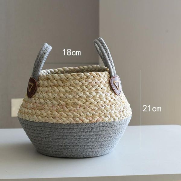 storage baskets 1pc seagrass belly basket flower plant pots toy organizer woven wicker laundry pot for home garden decor
storage baskets 1pc seagrass belly basket flower plant pots toy organizer woven wicker laundry pot for home garden decor