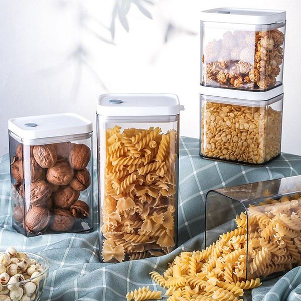 storage bottles & jars transparent square moisture-proof food box sealed insect-proof container kitchen organizer
storage bottles & jars transparent square moisture-proof food box sealed insect-proof container kitchen organizer