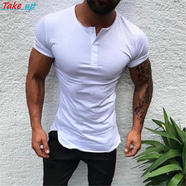men's t-shirts 2021 summer slim round neck short sleeve personality solid color design breathable fitness t-shirt top, White;black
men's t-shirts 2021 summer slim round neck short sleeve personality solid color design breathable fitness t-shirt top, White;black