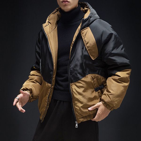 2021 new novo inverno zper masculino algodo estilo casual retalhos grosso broadcloth parkas 4s84, Black
2021 new novo inverno zper masculino algodo estilo casual retalhos grosso broadcloth parkas 4s84, Black