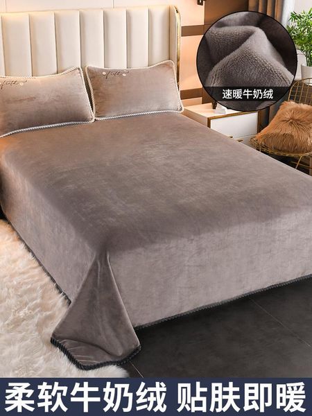 sheets & sets plush surface thickened fleece blanket thermal bed sheet single piece winter
sheets & sets plush surface thickened fleece blanket thermal bed sheet single piece winter