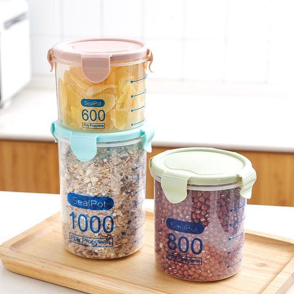 storage bottles & jars plastic airtight food container sealing canister with lid cereal seasoning jar sealed flour tank kitchen supply
storage bottles & jars plastic airtight food container sealing canister with lid cereal seasoning jar sealed flour tank kitchen supply