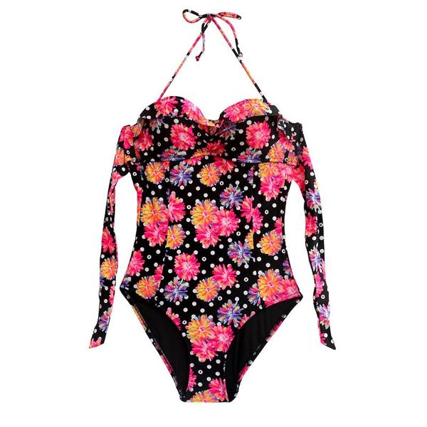 women gril design one-piece suits bathing suit summer black print flower swimsuit one piece swimwear
women gril design one-piece suits bathing suit summer black print flower swimsuit one piece swimwear
