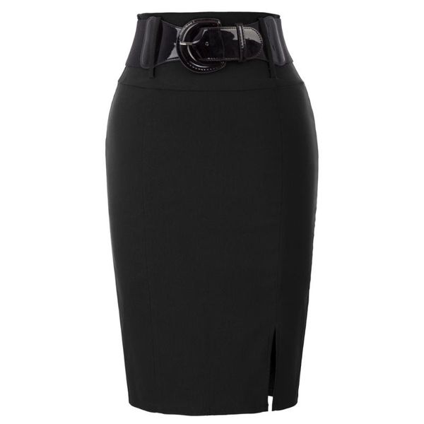 skirts fashion women plain ol slim high waisted belted stretch knee length pencil skirt, Black
skirts fashion women plain ol slim high waisted belted stretch knee length pencil skirt, Black