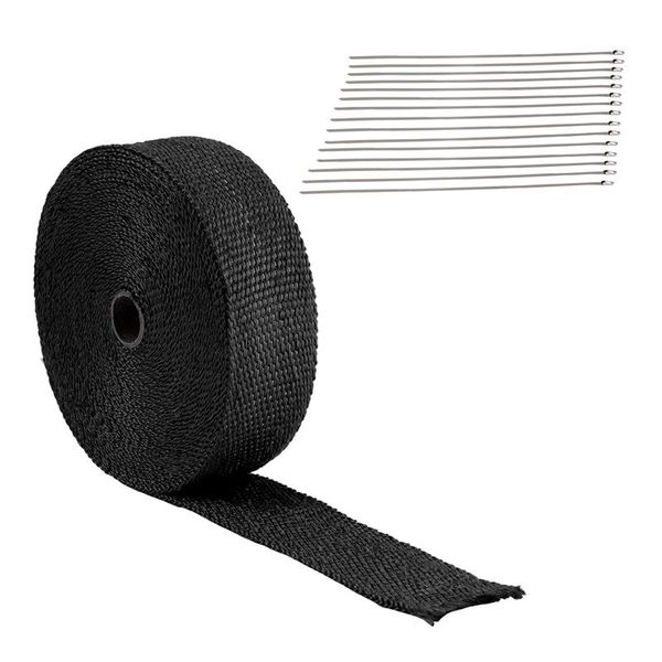 manifold & parts 15m titanium alloy wrapped exhaust pipe black fiberglass insulation tape + 15 cable bundles 30cm
manifold & parts 15m titanium alloy wrapped exhaust pipe black fiberglass insulation tape + 15 cable bundles 30cm