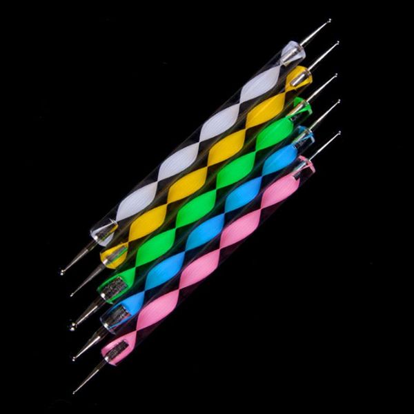 nail art kits tool dual-ended rhinestone dotting pen studs picker wax pencil handle decoration crystal 5pcs
nail art kits tool dual-ended rhinestone dotting pen studs picker wax pencil handle decoration crystal 5pcs