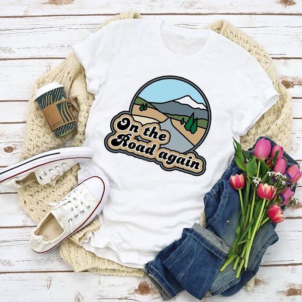 women graphic road trip travel cartoon print lady summer t-shirt shirt lady clothes womens clothing tee female t shirt, White
women graphic road trip travel cartoon print lady summer t-shirt shirt lady clothes womens clothing tee female t shirt, White