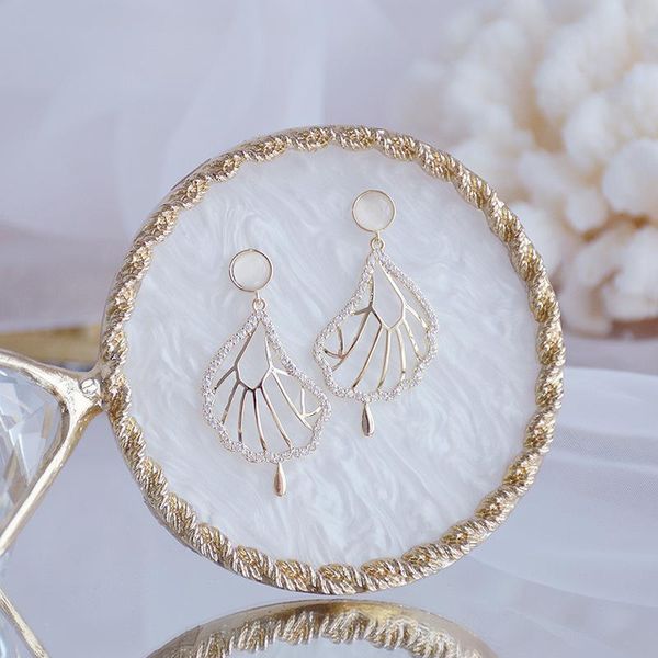 stud korean delicate 14k real gold hollow cat's eye earring luxurious bling pave zircon bridal birthday gift jewelry, Golden;silver
stud korean delicate 14k real gold hollow cat's eye earring luxurious bling pave zircon bridal birthday gift jewelry, Golden;silver