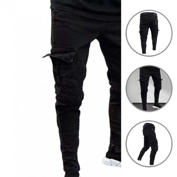 men's jeans energetic simple skinny male trousers denim long pants for daily wear, Blue
men's jeans energetic simple skinny male trousers denim long pants for daily wear, Blue