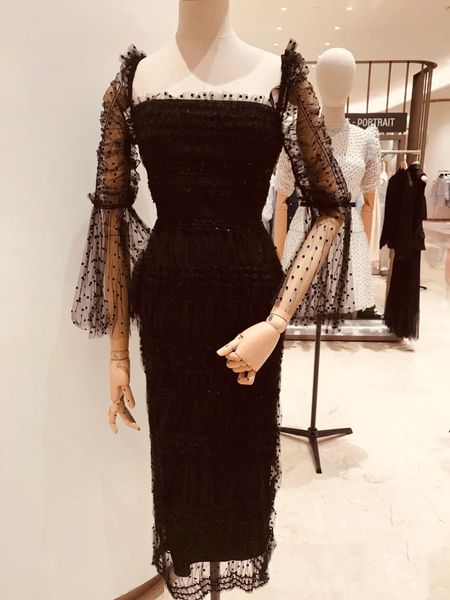 2021 spring and summer new fashion temperament mesh yarn trumpet sleeve small flocking all-match female j19a, Black;gray
2021 spring and summer new fashion temperament mesh yarn trumpet sleeve small flocking all-match female j19a, Black;gray