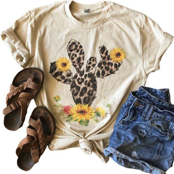 cactus sunflower print t shirt women cute graphic tees o-neck short sleeve casual summer t-shirt harajuku female koreant-shirts, White
cactus sunflower print t shirt women cute graphic tees o-neck short sleeve casual summer t-shirt harajuku female koreant-shirts, White