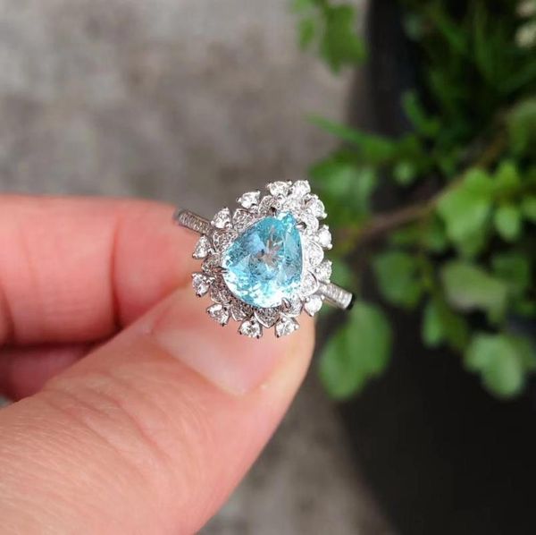 cluster rings p313 tourmaline ring pure 18k solid gold 100% natural paraiba gemstones 1.85ct female for women fine, Golden;silver
cluster rings p313 tourmaline ring pure 18k solid gold 100% natural paraiba gemstones 1.85ct female for women fine, Golden;silver