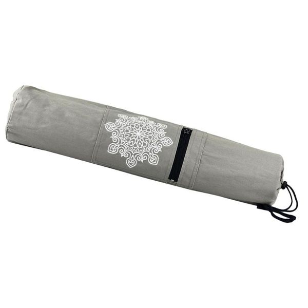 flower printed canvas yoga mat bag with zipper fashion single shoulder bag durable sports for gym sports (light grey)
flower printed canvas yoga mat bag with zipper fashion single shoulder bag durable sports for gym sports (light grey)