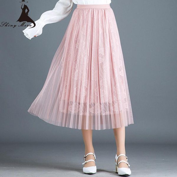 skirts shinymora layered long for women 2021 elegant mesh vintage sweet lace flower princess pleated party, Black
skirts shinymora layered long for women 2021 elegant mesh vintage sweet lace flower princess pleated party, Black