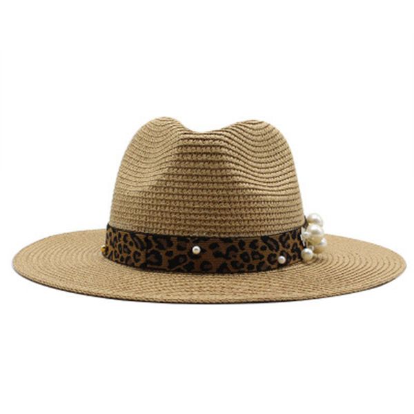 women hats straw wide brim band belt leopard pearl sun hats men women western cowboy vintage luxury beach round men hats new, Blue;gray
women hats straw wide brim band belt leopard pearl sun hats men women western cowboy vintage luxury beach round men hats new, Blue;gray