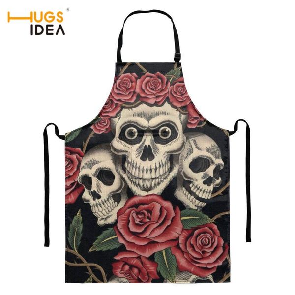 gothic skulls creative pattern printed apron baking accessories polyester protective kitchen apron home cleaning tools
gothic skulls creative pattern printed apron baking accessories polyester protective kitchen apron home cleaning tools