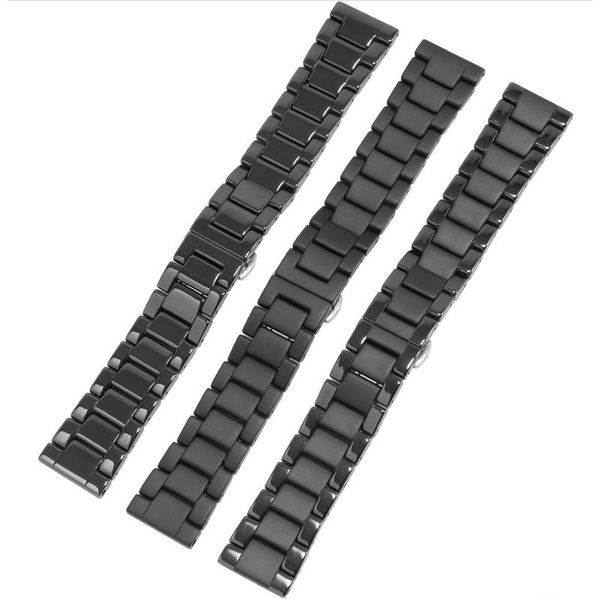 watch bands 20 22mm ceramic strap black white braclet with butterfly buckle for samsung s2 s3 gear sport galaxy active quick release, Black;brown
watch bands 20 22mm ceramic strap black white braclet with butterfly buckle for samsung s2 s3 gear sport galaxy active quick release, Black;brown