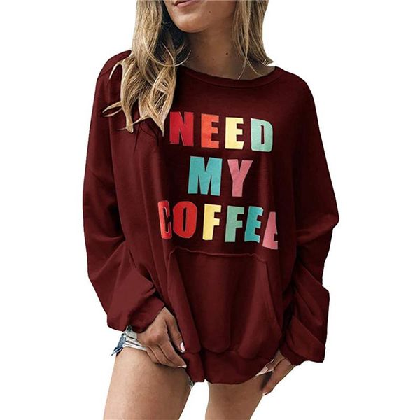 women's hoodies & sweatshirts casual round collar women long sleeves loose spring autumn wear female letter print pullovers femme jump, Black
women's hoodies & sweatshirts casual round collar women long sleeves loose spring autumn wear female letter print pullovers femme jump, Black