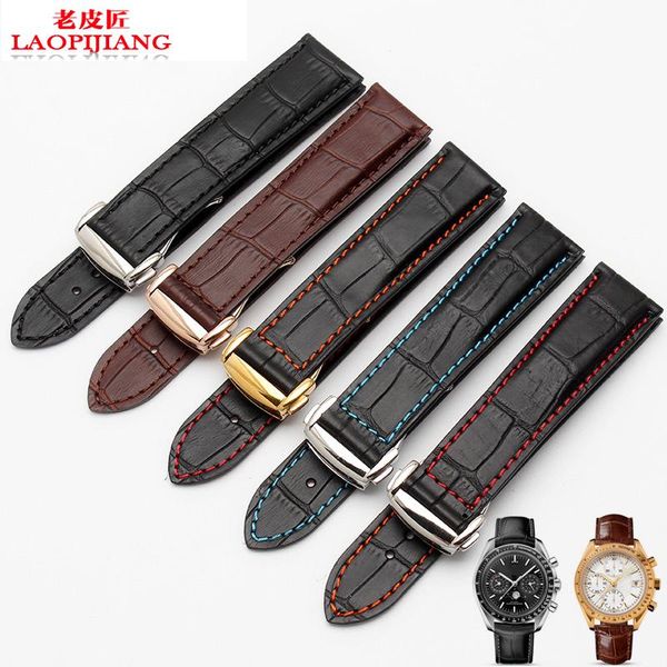 watch bands laopijiang genuine leather strap bracelet men's band buckle 22 mm times 20 belt wholesale accessories, Black;brown
watch bands laopijiang genuine leather strap bracelet men's band buckle 22 mm times 20 belt wholesale accessories, Black;brown
