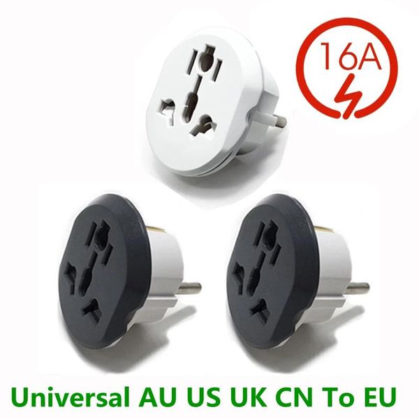 smart power plugs plug adapter 16a au uk cn us to eu europe converter travel electrical wall socket
smart power plugs plug adapter 16a au uk cn us to eu europe converter travel electrical wall socket